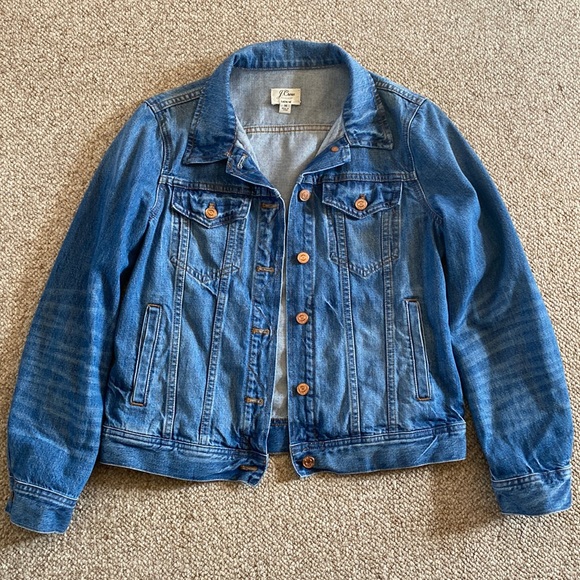 J. Crew Classic Denim Jacket - Size Medium